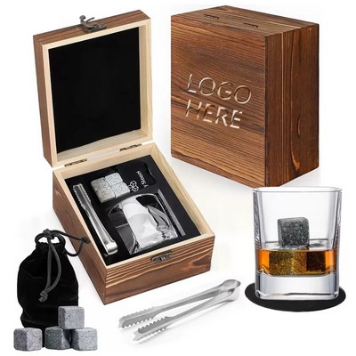 Whisky Stones Glass Gift Set