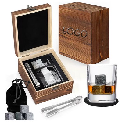 Whisky Stones Glass Gift Set