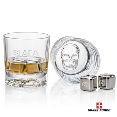 Swiss Force® S/S Ice Cubes & 2 Delrina Skull OTR
