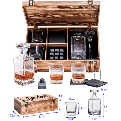 Whiskey Decanter Set by Royal Reserve