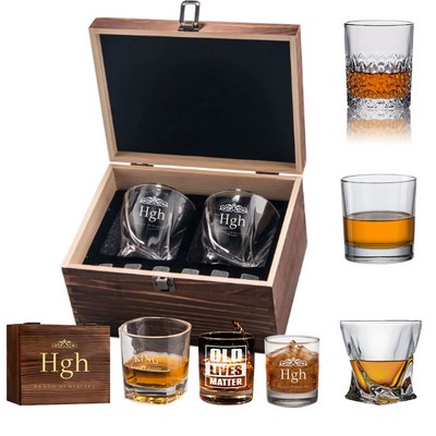 Whiskey Glasses Gift Set