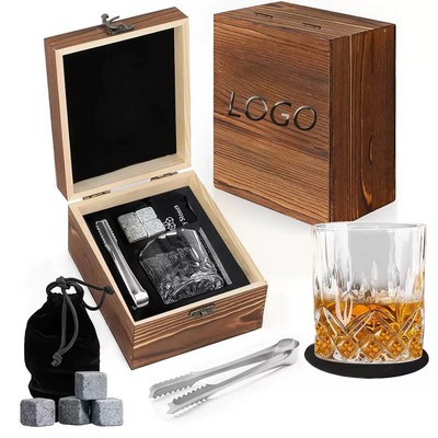 Whisky Stones Glass Gift Set